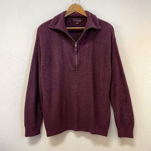Sweat Homme Animal, Marron, Taille S, 1/4 Zip, Capuche, Doublé Polaire - Excellent état